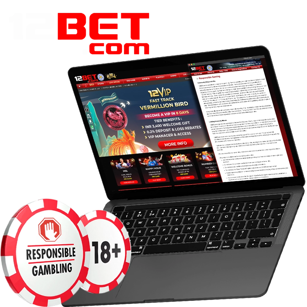 12Bet strongly advocates for a responsible approach to gambling.
