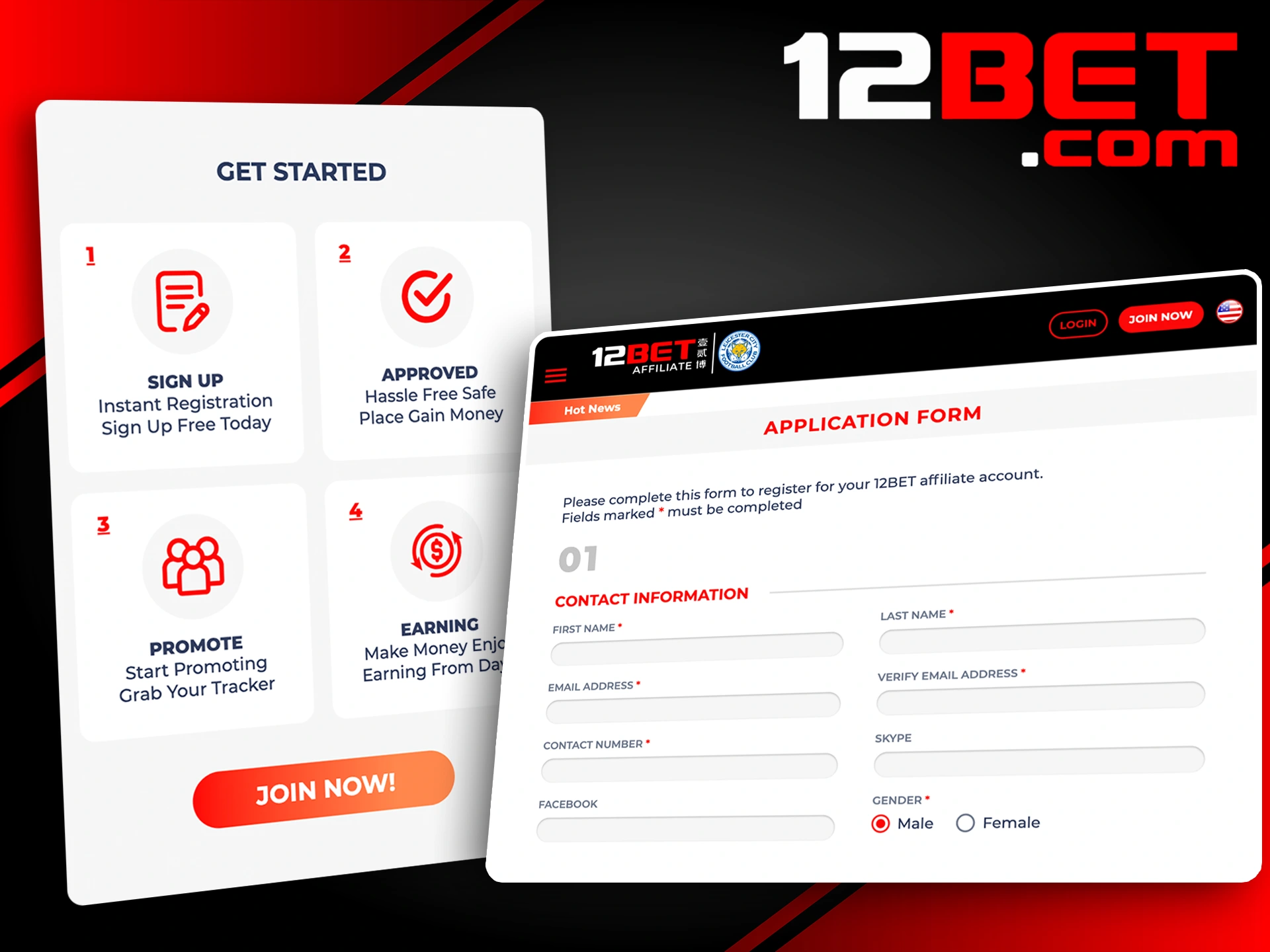 Find out everything you need to know to get started with the 12Bet Affiliate Programme.