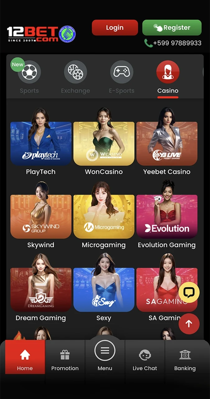 Enjoy a seamless casino experience via the dedicated iOS app.