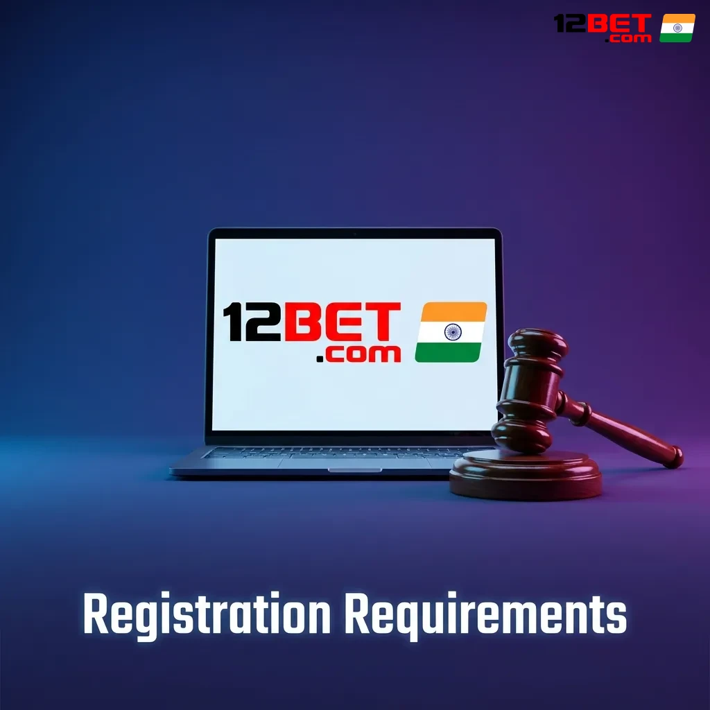 Indian platform registration rules: Must be 18+, one account per user, and mandatory ID check.